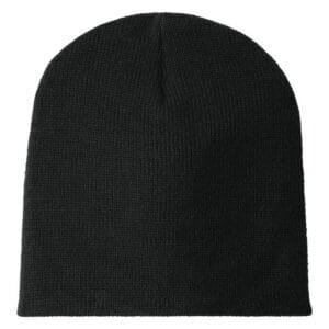 Port Authority CP91 Beanie Cap - Black front