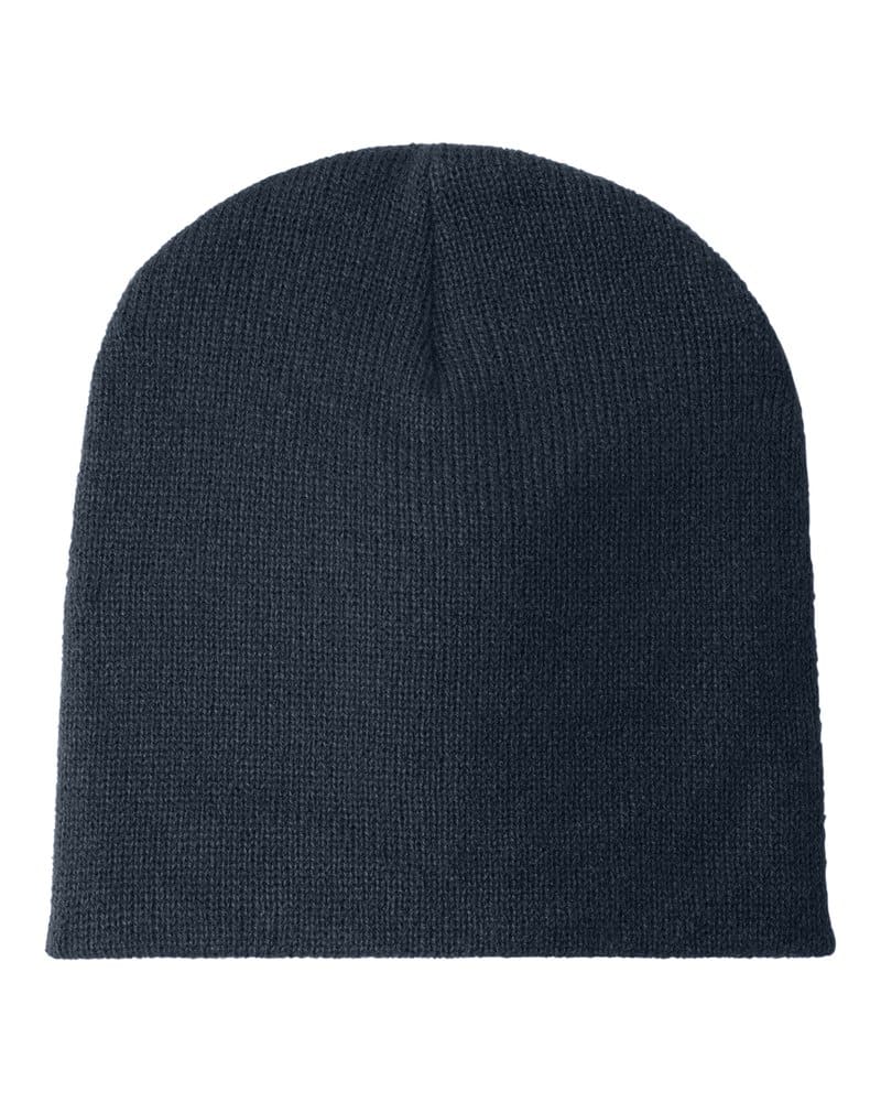 Port Authority CP91 Beanie Cap - Navy front