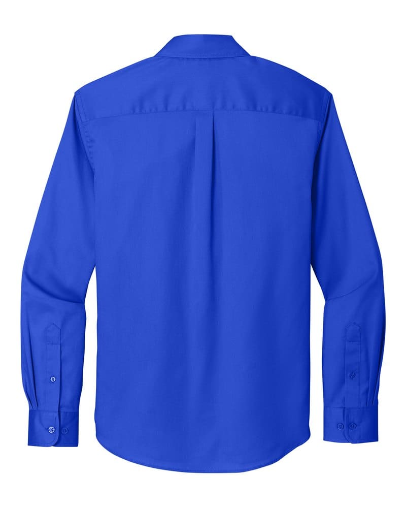 Port Authority W808 Long Sleeve SuperPro React™ Twill Shirt - True Royal back