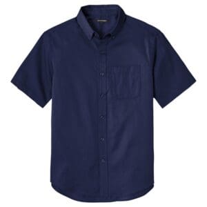 Port Authority W809 Short Sleeve SuperPro React™ Twill Shirt - True Navy front