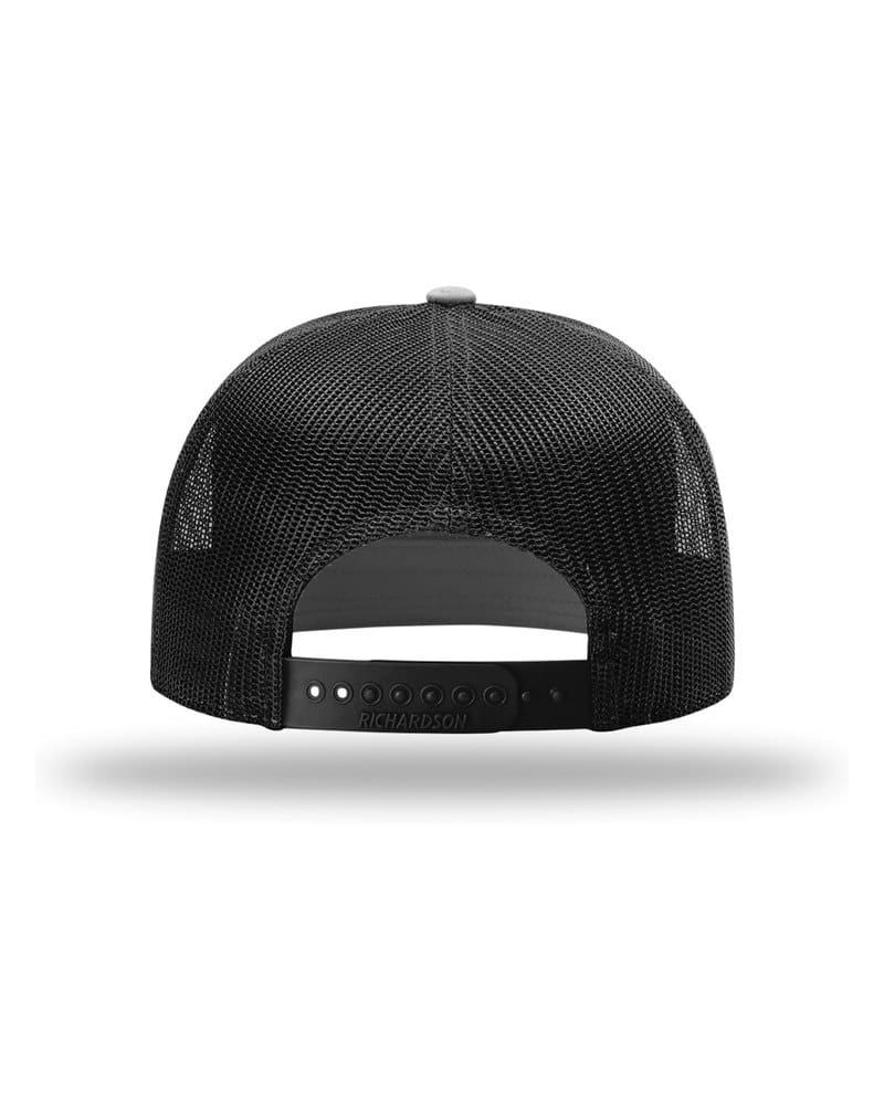 Richardson 168 7-Panel Trucker - Black back