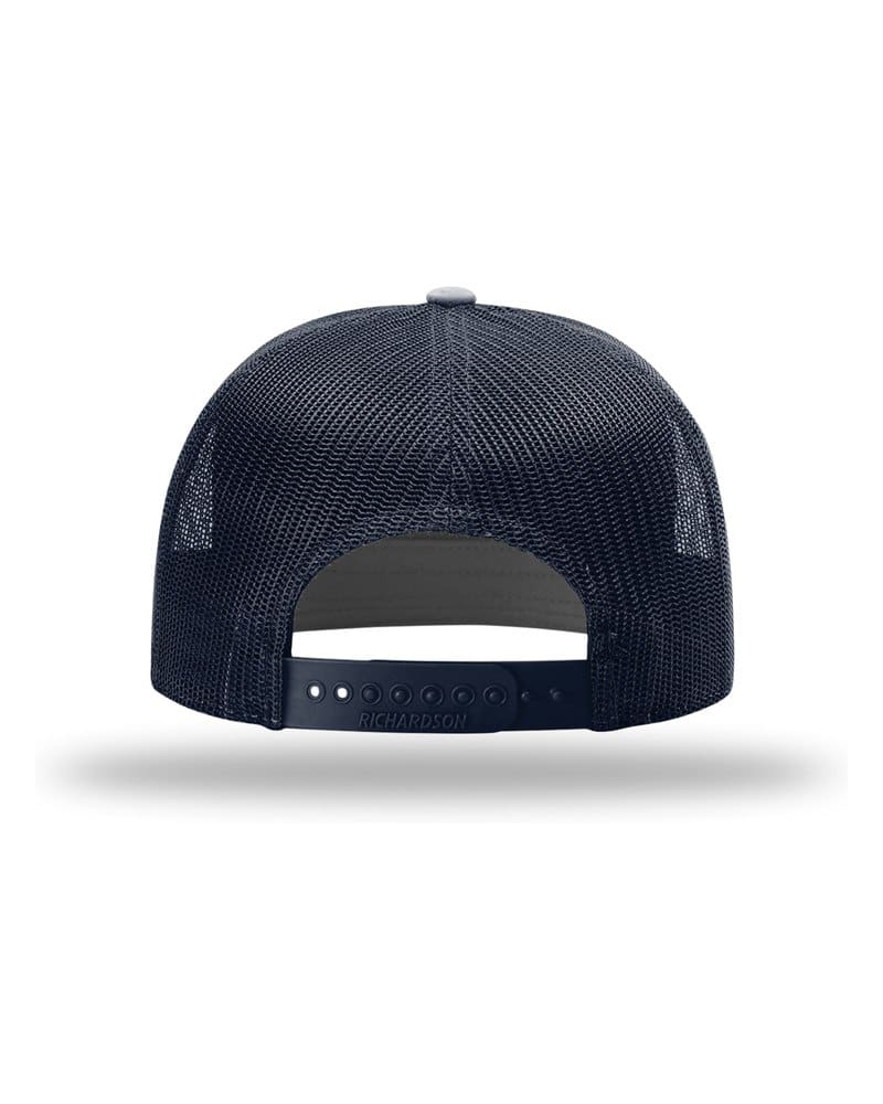 Richardson 168 7-Panel Trucker - Navy back