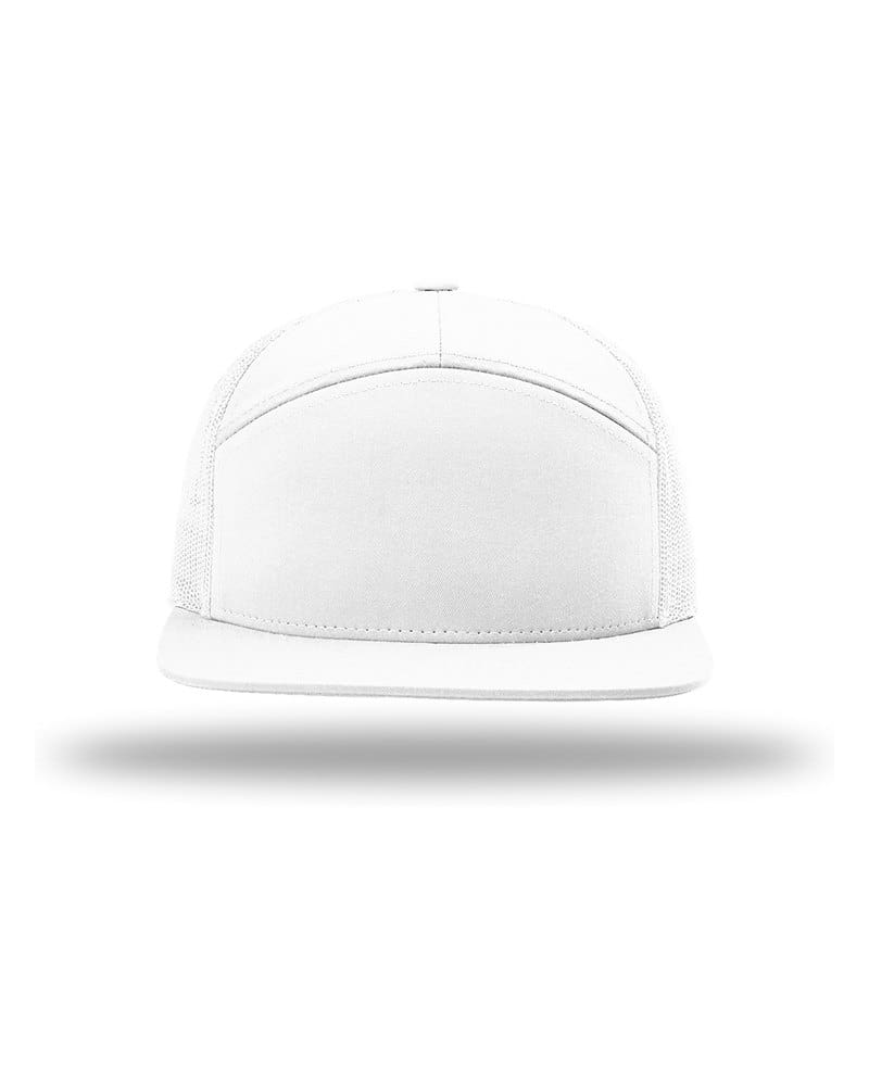 Richardson 168 7-Panel Trucker - White front
