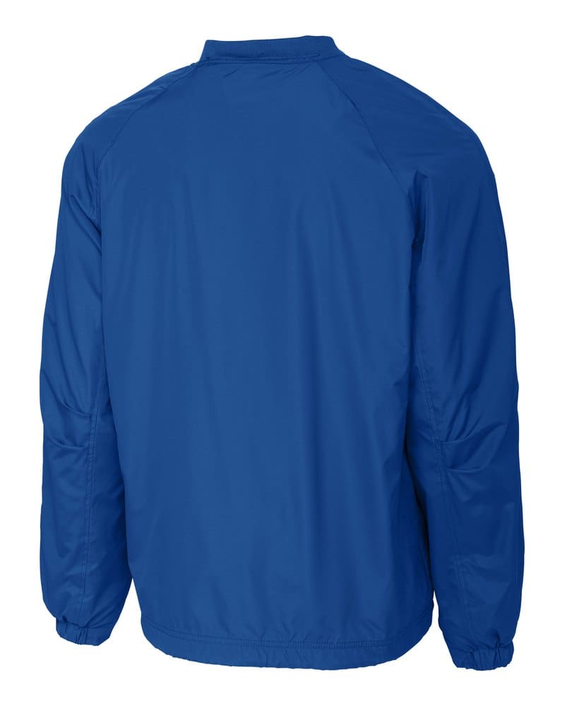 Sport-Tek JST72 V-Neck Raglan Wind Shirt - True Royal back