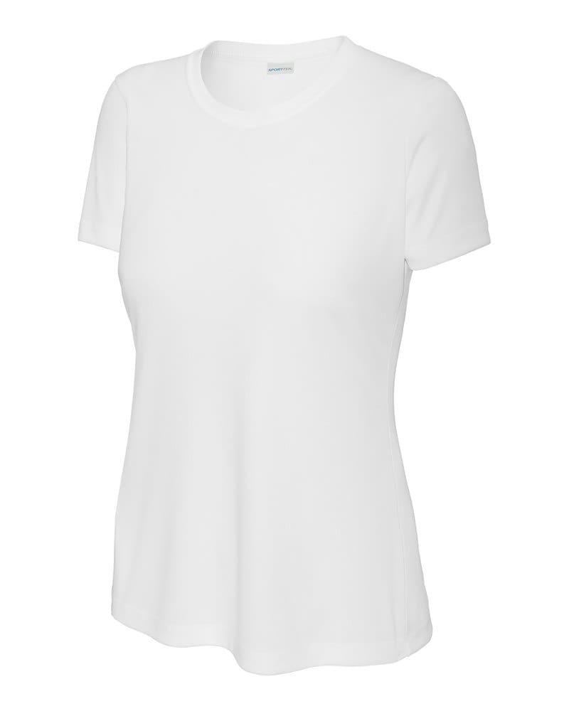 Sport-Tek LST350 Women's PosiCharge® Competitor™ Tee - White front