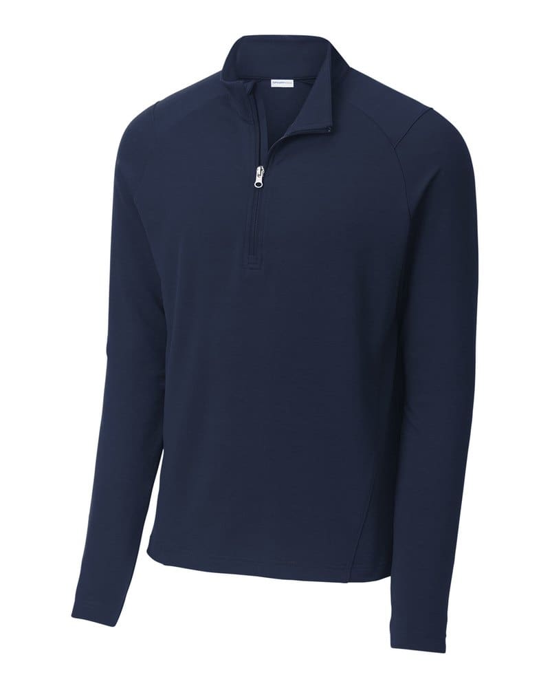 Sport-Tek ST561 Sport-Wick® Flex Fleece 1/4-Zip - True Navy front