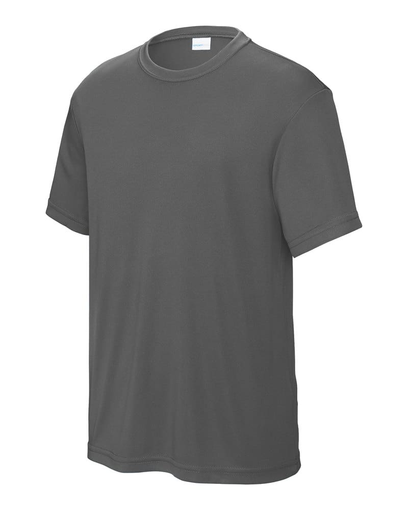 Sport-Tek YST350 Youth PosiCharge® Competitor™ Tee - Iron Grey front